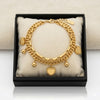 Double Layer Heart Chain Bracelet