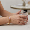 Blush Pink Icon Sparkling Bracelet