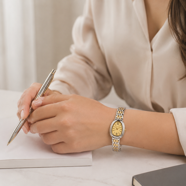 Stellara Dual Tone Watch