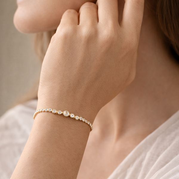 Crystal Bubble Bracelet