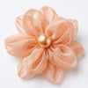 Organza Flower Clips