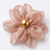 Organza Flower Clips