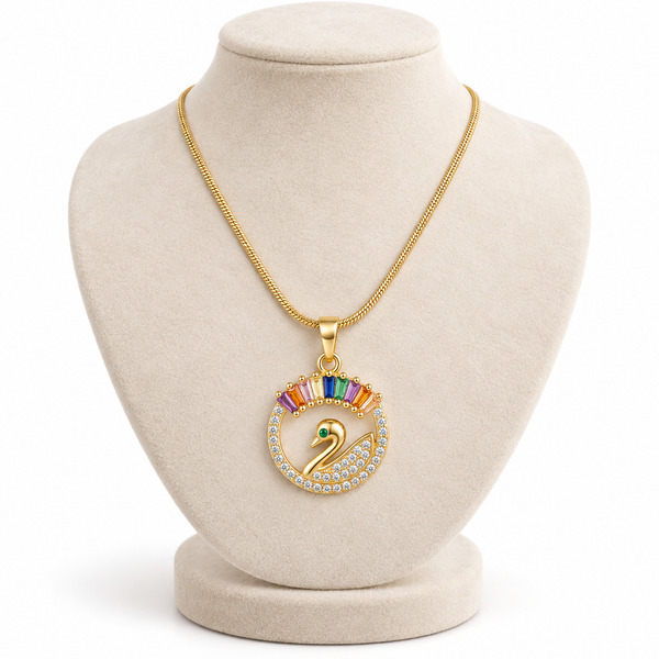 Swan Crystal Necklace