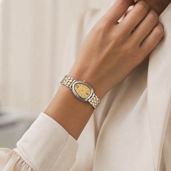 Stellara Dual Tone Watch
