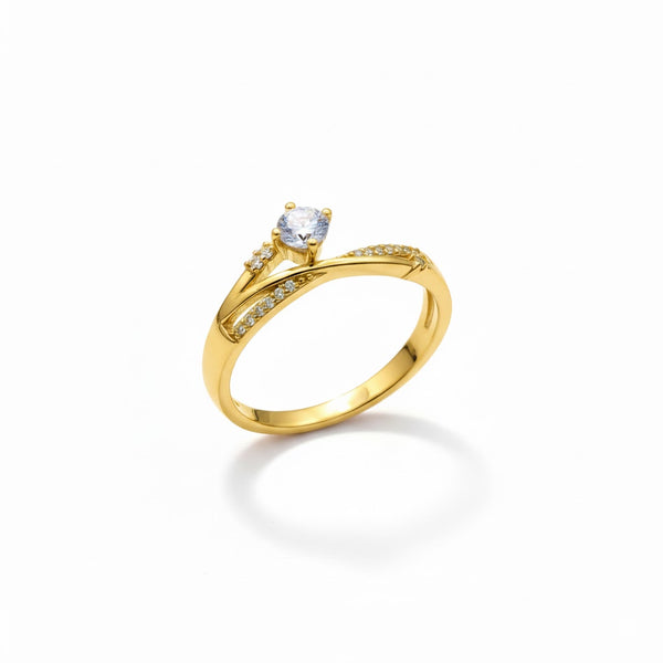 Veil 24k Gold Plated Ring