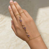 Lavender Tulip Handchain