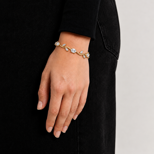 Crystal Tulip Bracelet