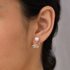 Glass Flower Earrings