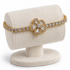 Crystal flower nene bracelet
