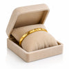 Diamond Cut Gold Bangle