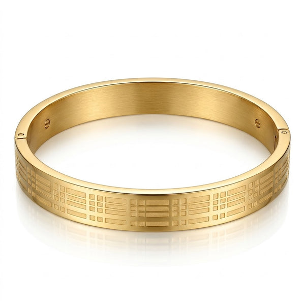 EtchedGold Men’s Bracelet