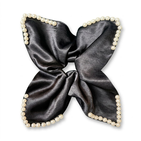 Pearl Studded Rubber Band