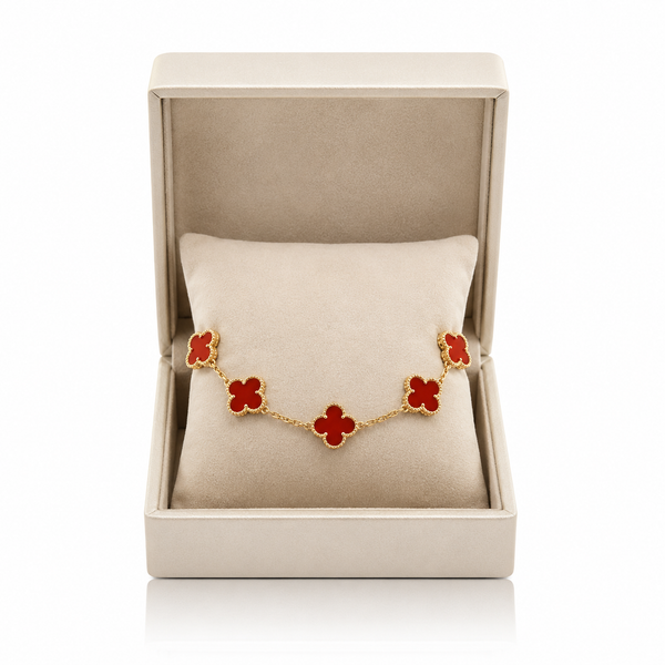 Red clover Bracelet