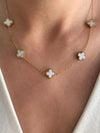 White Clover Necklace