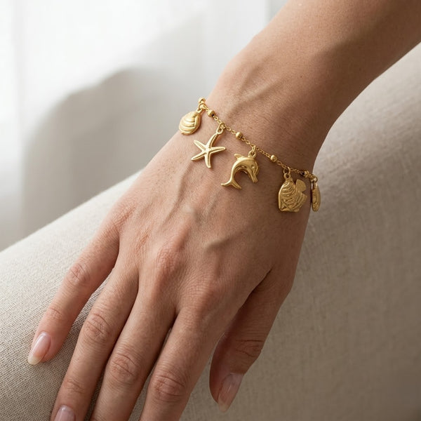 Ocean Charm Bracelet