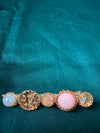 Pastel Mosaic Hair Clip Set – full product view on plain background