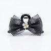Flower Detail Organza Hair Clip