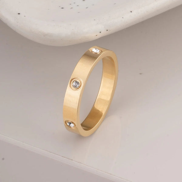 Women's Gold Band Ring