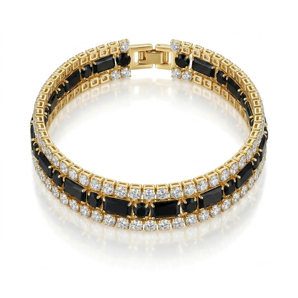 Midnight Sparkle Tennis Bracelet