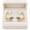Dazzle Leaf Earrings
