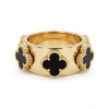 Clover stud Ring