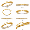 MEADOW BAGUETTE TENNIS BRACELET