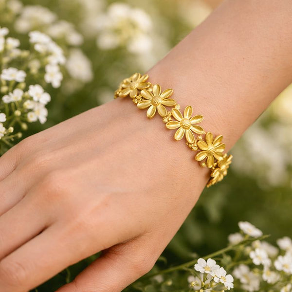 Flower Statement Bracelet