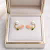 Tulip Pearl Earring