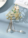 Flower On Hair Claw Clip – alternate angle
