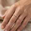 Zircon Stone Adjustable Ring