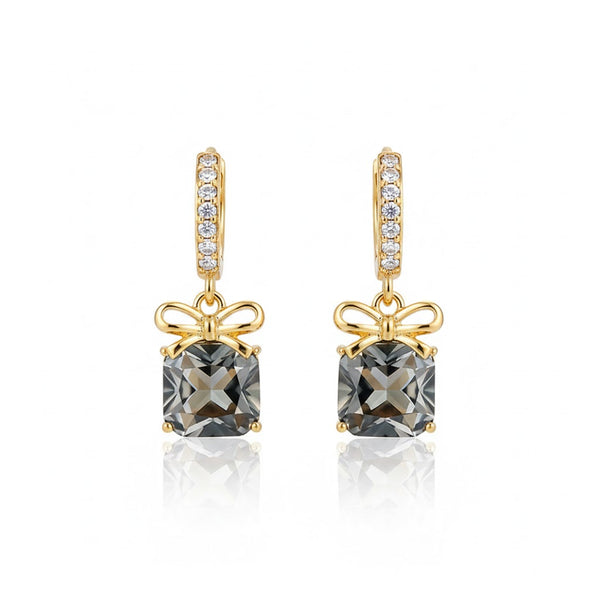 Bowknot Gem Earrings
