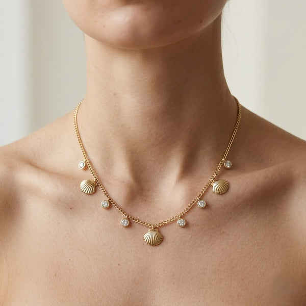 Shell on Beach Necklace