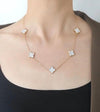 White Clover Necklace