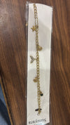 Studded Fin Charms Bracelet