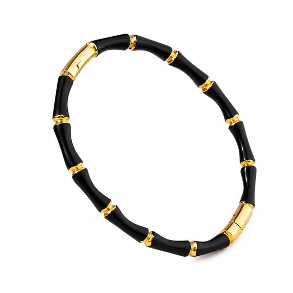 Black Bamboo Bracelet