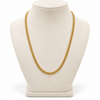 Wheat Plain Gold Chain
