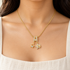 Studded Star Charm Necklace