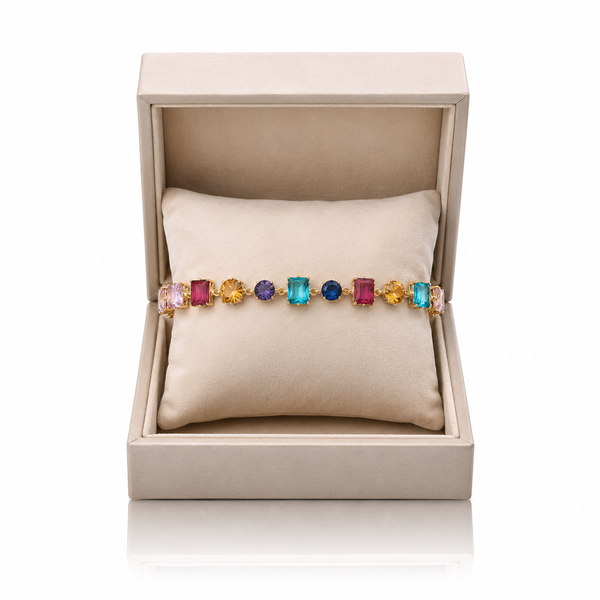 Pebble Pop Crystal Bracelet- SC