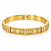 Rectangle Crystal Accent Bracelet