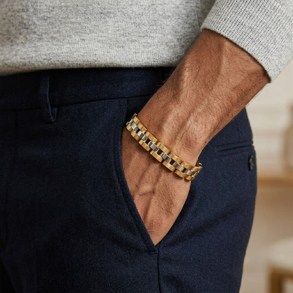 Knox Men's Watch Belt Bracelet