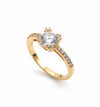 Nova Bloom 24K Gold Plated Ring