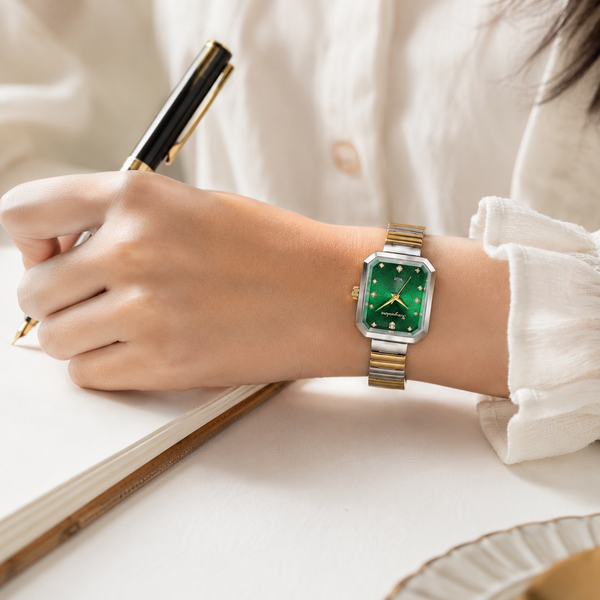 Emerald Dual Tone watch