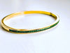Emerald Slim Line Bracelet