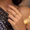 Buckle Studded Ring