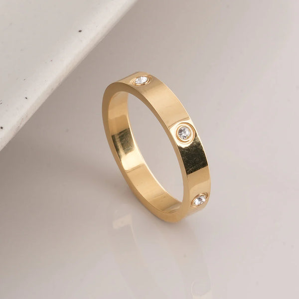 Women's Gold Band Ring