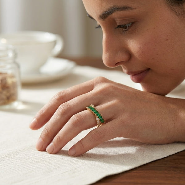 Camille Green Ring