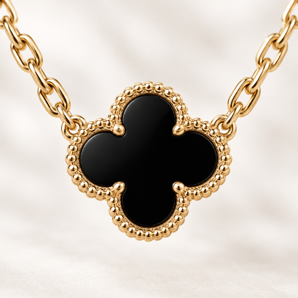 Black Clover Necklace