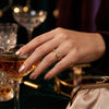 Studded Wave Ring