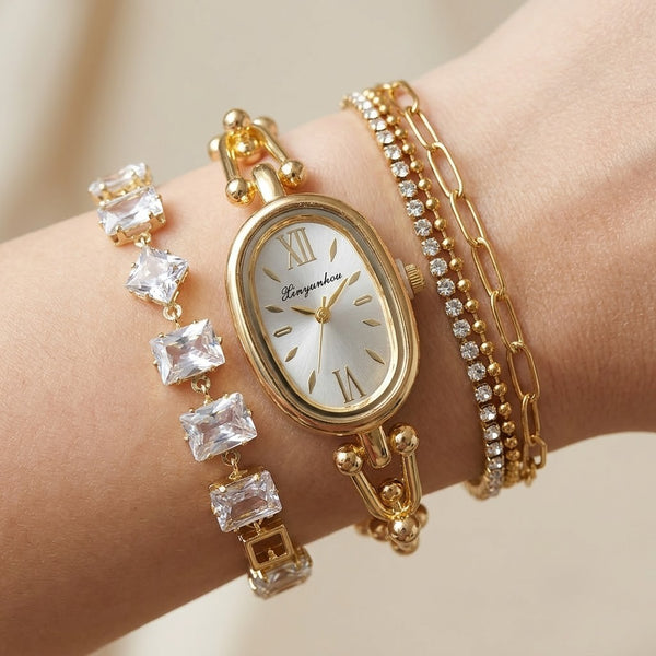 Titan Dial Watch Stack