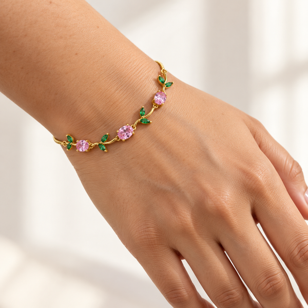 Aurora Tulip Bracelet Adjustable
